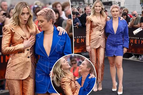 Florence Pugh Saves Emily Blunt From A Wardrobe .